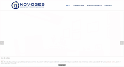 Desktop Screenshot of novoges.com