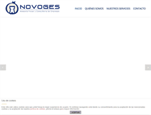 Tablet Screenshot of novoges.com